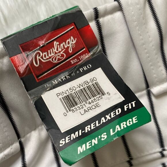 Rawlings Baseball Pants Semi Relaxed Fit Mens Size Large NEW Stain Release - Picture 9 of 13